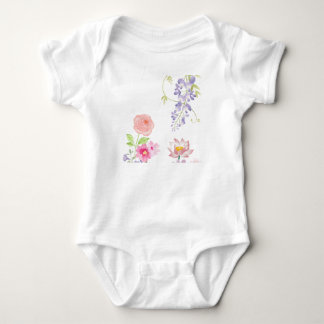 “Mjukt blomsterträdgård vattenfärgdesign” T Shirt