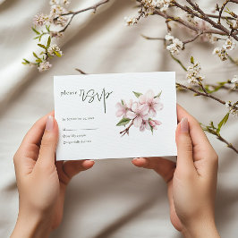 Mjukt bröllop OSA för blommar av körsbär med rosa
