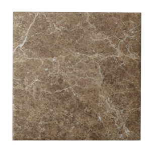 Mjukt brun faux Stone 4,5 tum och 6 tum Kakelplatta