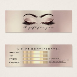 Mjukt certifikat för liten Rosa - Lash Makeup Ro
