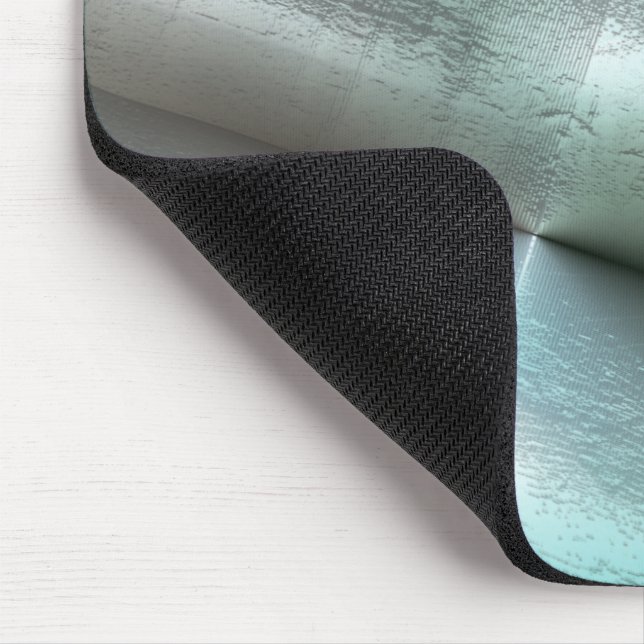 Mjukt cyan grått rocky struktur med digital inform musmatta (Hörn)