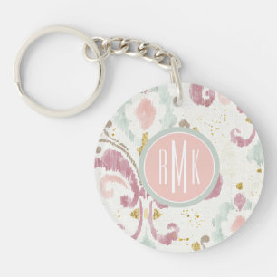 Mjukt Deco mönster för Monogram