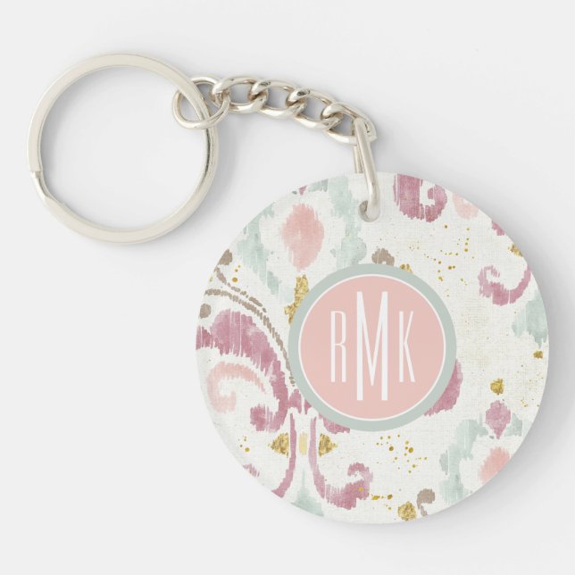 Mjukt Deco mönster för Monogram | (Framsidan)