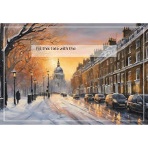 Mjukt Falls-fickan för väggiften Winter Snö