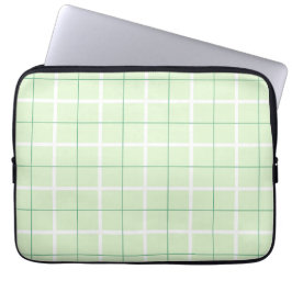 Mjukt färgat vertikalt randmönster punktdesign laptop fodral