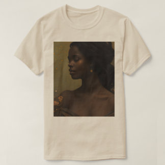 Mjukt Feminint Brunt T Shirt