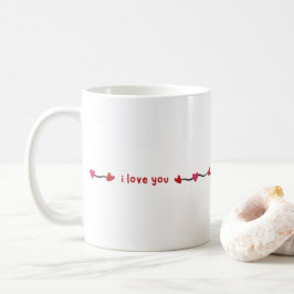 Mjukt flickestil Coquette-mugg Kaffemugg