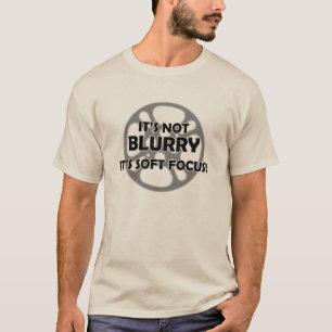 "Mjukt fokusera" filmar skjortor T-shirt