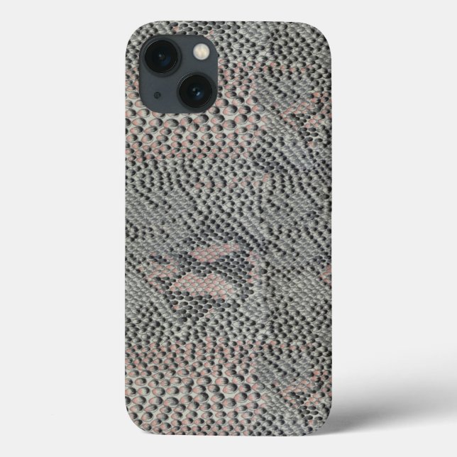 Mjukt Grått och Rosa Snake Skin (Baksida)