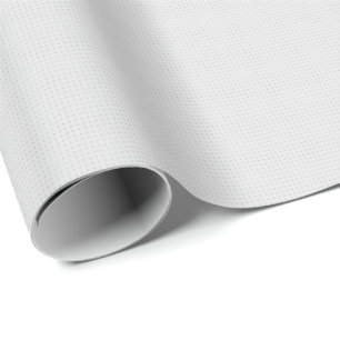 Mjukt Grått- och Silver-punktsformade Pappra Presentpapper