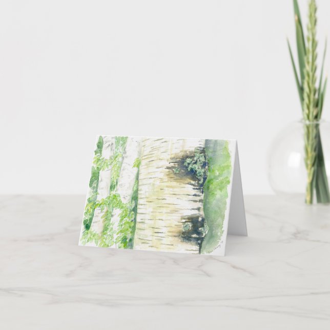 Mjukt gratulationskort med originalteckningar kort (Framsida)