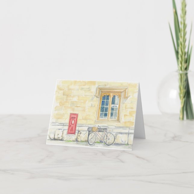 Mjukt gratulationskort med originalteckningar kort (Framsida)