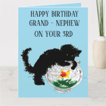 Mjukt gratulationskort: StorNephew, 3:e födelsedag