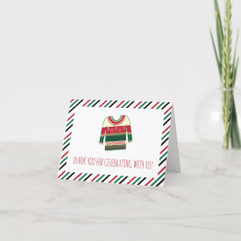 Mjukt, gullig babyskor - stort tackkort