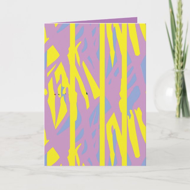 Mjukt hälsningskort kort (Framsida)