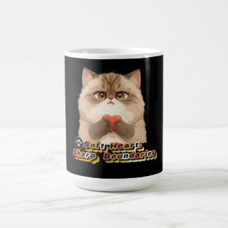 mjukt hjärta kaffemugg