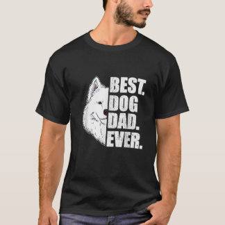 Mjukt högdager för Pappa Far i Hund, alltid Samoye T Shirt