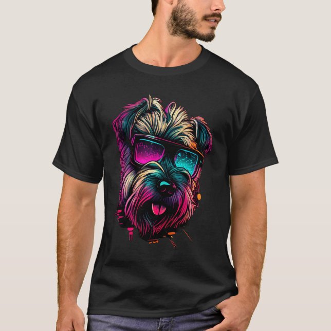 Mjukt Jackat hjulförsedda terrier Hundar 2 T Shirt (Framsida)