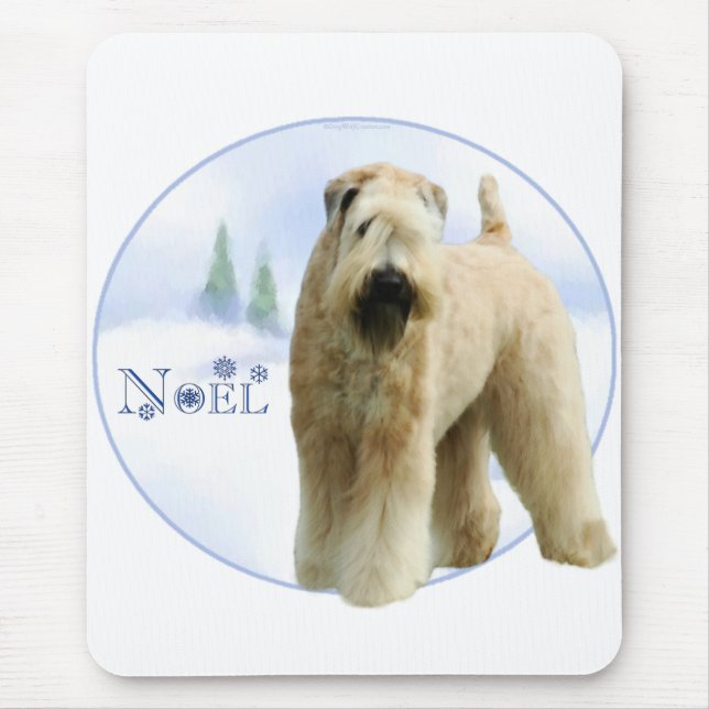Mjukt Jackat hjulförsedda terrier Noel Musmatta (Framsidan)