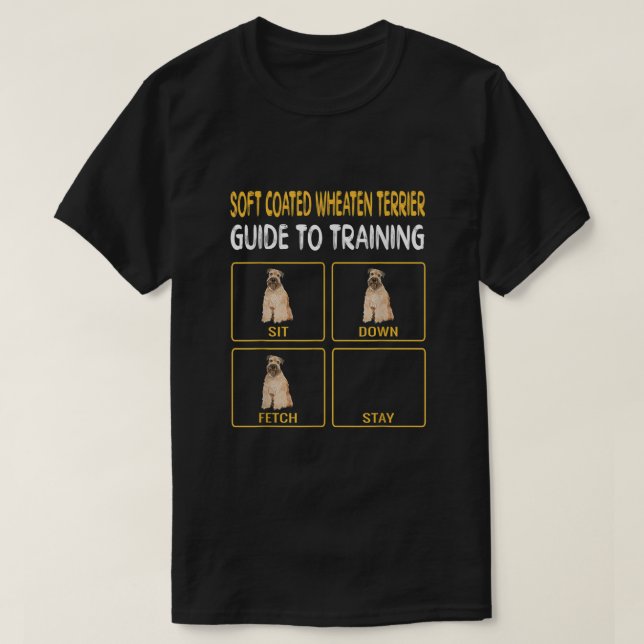Mjukt Jackat hjullåshandbok för Hund av utbildning T Shirt (Design framsida)