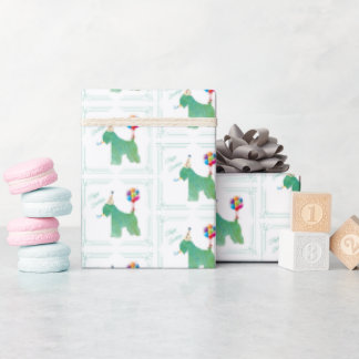 Mjukt Jackat Wheaten Terrier Birthday Presentpapper