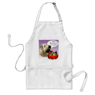 Mjukt Jackat Wheaten Terrier Halloween Candy Förkläde