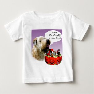 Mjukt Jackat Wheaten Terrier Halloween Candy T-shirt