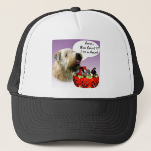 Mjukt Jackat Wheaten Terrier Halloween Candy Truckerkeps