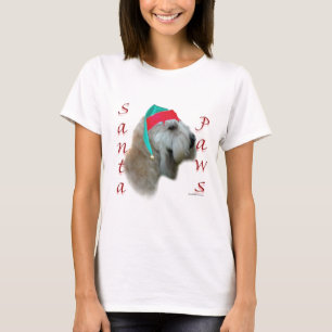 Mjukt Jackat Wheaten Terrier Santa Tassar Tee