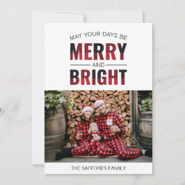 Mjukt julfotkort med Helgdag och ljusa stift Julkort