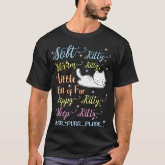Mjukt Kattunge-varmvatten, Kattunge, liten Boll av T Shirt