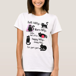 Mjukt Kattunge-varmvatten, Kattunge, liten Boll av T Shirt