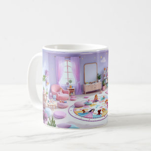 Mjukt & konstnärligt humör kaffemugg