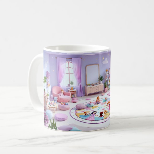 Mjukt & konstnärligt humör kaffemugg (Framsida vänster)