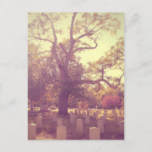 Mjukt lätt graveyard vykort
