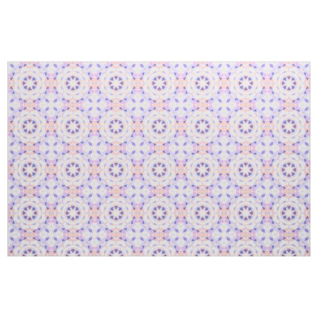 Mjukt lila pastell rosa upprepande stjärnmönster tyg (Fat Quarter)