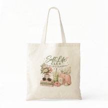 Mjukt Liv Klubb Självomsorg Blommig Toteväska