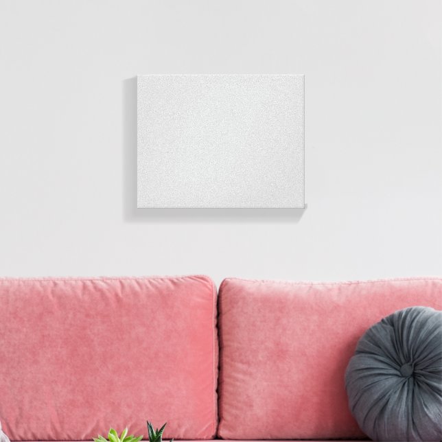 Mjukt Ljusgrå Geometriskt Mönster Canvastryck (Insitu (Vardagsrum))