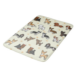 Mjukt Luxuriöst minnesskum, Hundar Badrumsmatta