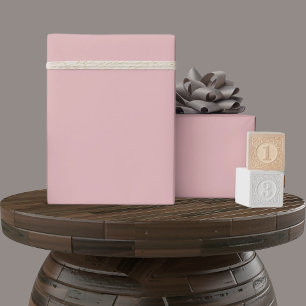 Mjukt mjukt pastel Ro Quartz Rosa Färg Presentpapper