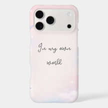 Mjukt moln fjäril söt telefonfodral