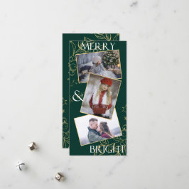 Mjukt och lätt fotopilkort julkort