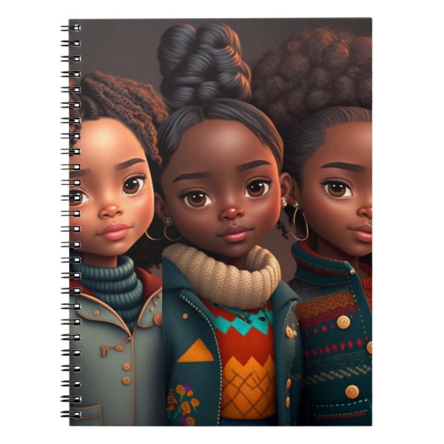 Mjukt omslag av spiral-bärbara datorer - vänner anteckningsbok (Framsidan)