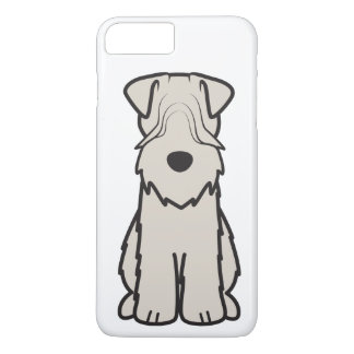 Mjukt Pälsad Wheaten Terrier Hund Tecknad