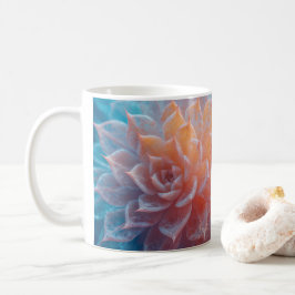 Mjukt pastellBloom med magisk glöd, eteral Kaffemugg