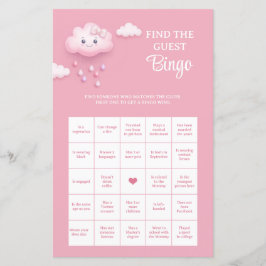 Mjukt pastellmoln för rosa Hitta gästblocket