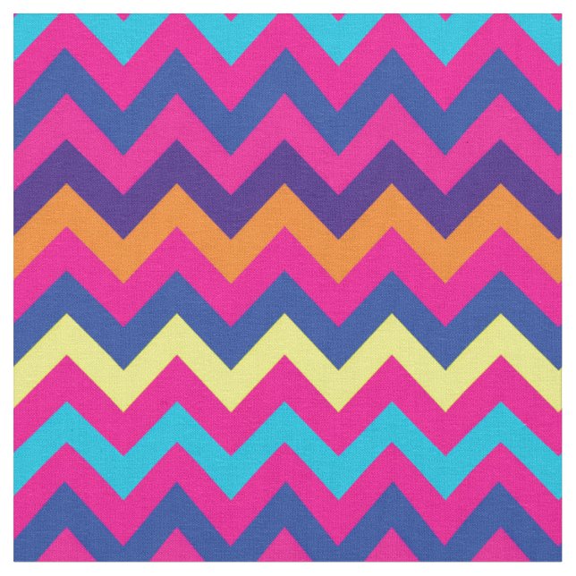 Mjukt Preppy Chevron-mönster Tyg (Närbild)