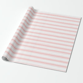 Mjukt Rosa Randigt Presentpapper