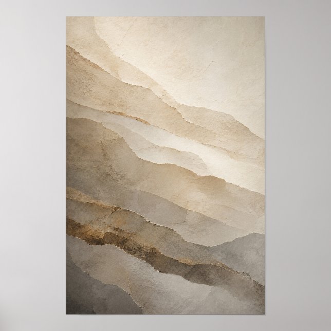 Mjukt strata — Aurema (Porträtt) Poster (Framsidan)