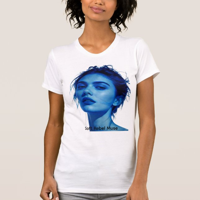 Mjukt upprorisk musa t shirt (Framsida)